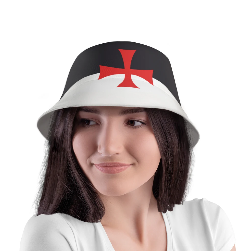 Женская/Мужская/Женская шляпка-ведро с логотипом
