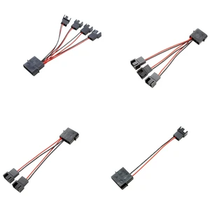 Cable Adaptor 4 Pin Molex To Small 4Pin Power Splitter Adapter Extension Cable for Hard disk Cooling Fan CDROM 12.5CM