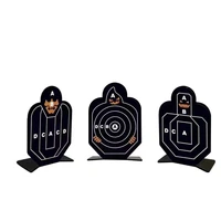 3pcsset airsoft tactical paintball accessories shooting steel target for outdoor hunting training target
