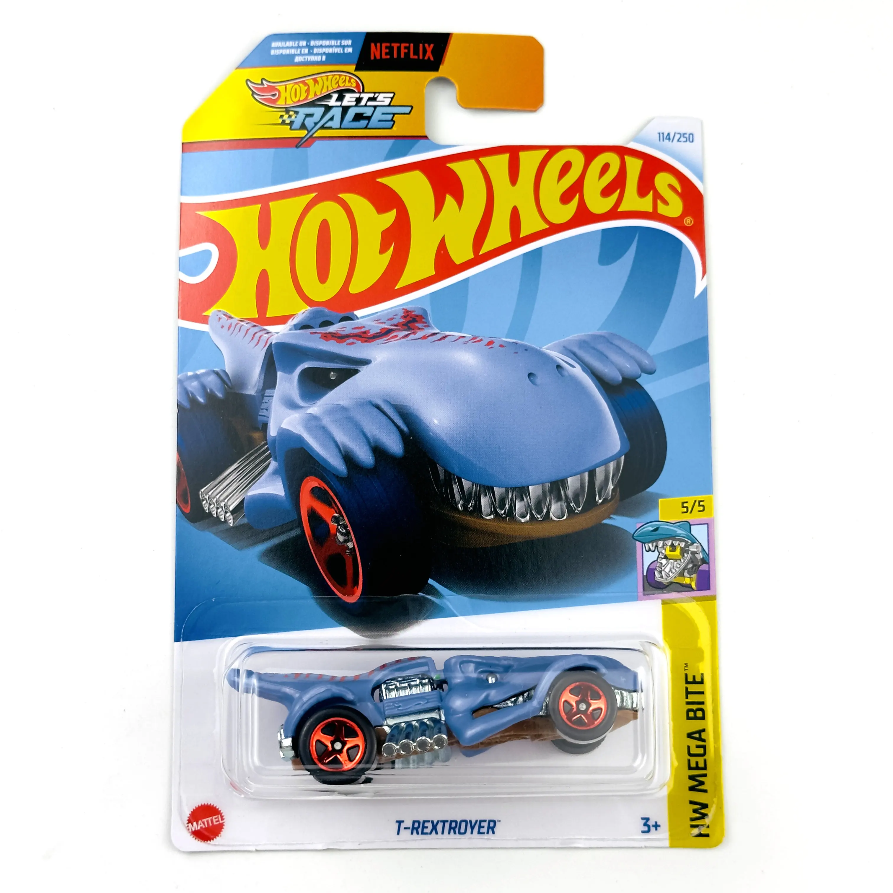 2024-114 Hot Wheels Cars T-REXTROYER 1/64 Коллекция металлических литых моделей игрушечных