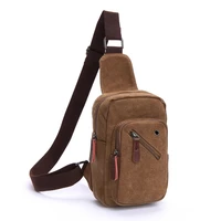 chest diagonal bag lightweight small fashion wear resistant tool bag multifunctional canvas bag outdoor travel sports bag