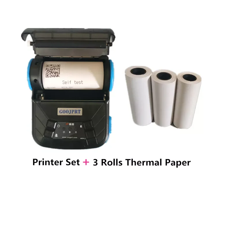 

USB Port New Version 80mm Bluetooth 2.0 Android POS Receipt Thermal Printer Bill Machine Shop Printer for Supermarket Restaurant