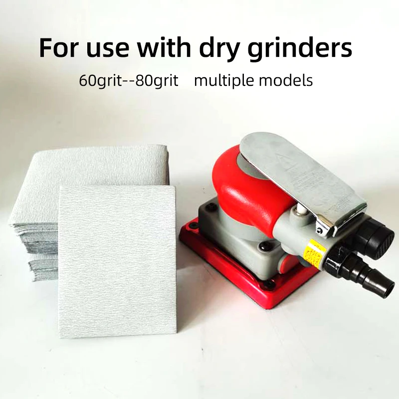 100 шт. 75 × мм флокированная прямоугольная наждачная бумага для полировки