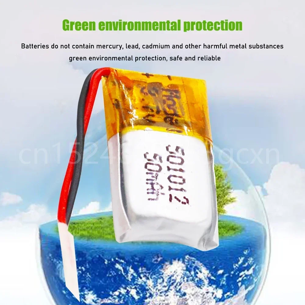 Литий-полимерный литий-ионный аккумулятор 3 7 В 50 мАч 501012 Для DIY 3D класса Mp3