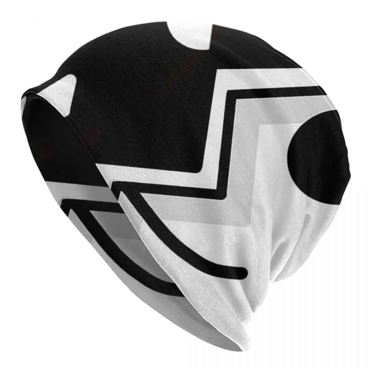 

Angry Geometry Dash Video Game Caps Fashion Unisex Street Skullies Beanies Hat Spring Warm Dual-use Bonnet Knitting Hats