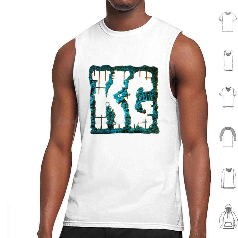 

Kg No Background Organic Tank Tops Print Cotton King Gizzard The Lizard Wizard Kg K G King Gizzard And The Lizard