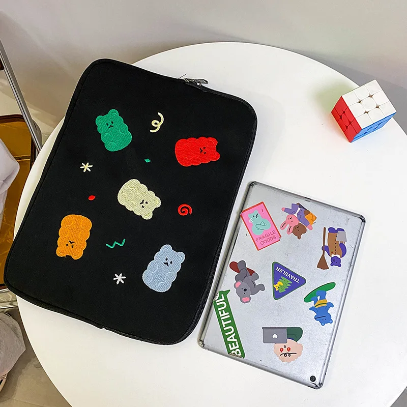 

Симпатичная вышитая мягкая подкладка для планшета, чехол-сумка для Kindle, чехол для IPad Mini 2/3/4 Air 1/2 Pro 9,7, чехол для IPad 2017/2018