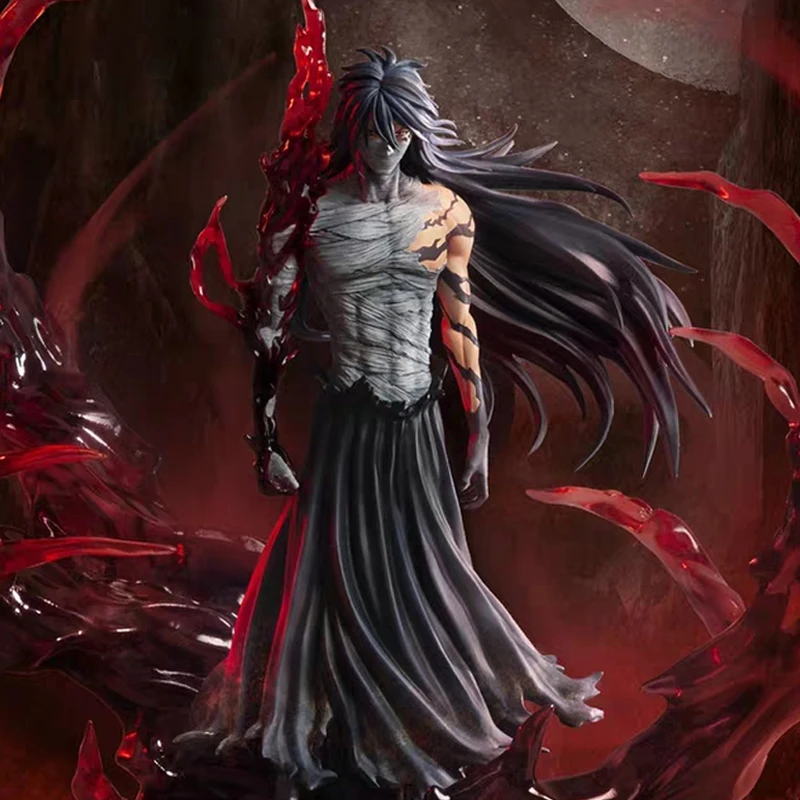 

29CM Anime Figure BLEACH Blood Kurosaki Ichigo GK Statue PVC Action Figure Collection Model Toy Ornaments Toys Gift