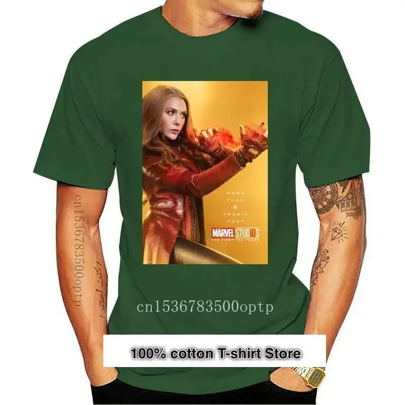 

Camiseta estampada con póster de bruja escarlata de New Studios, 10 años
