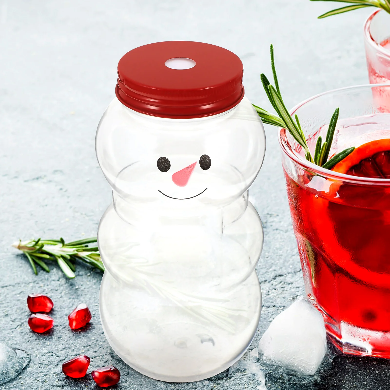 10 шт. рождественские бутылки для напитков сока упаковка вечерние напитки подарок