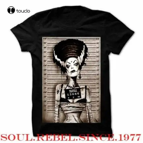 

Frankenstein Bride Arrested Punk Rock Band T Shirt Men'S Sizes Tee Shirt unisex
