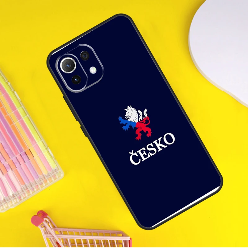 Чехол с флагом Чехии для Xiaomi 13 14 Ultra 11T 12T 13T 14T Pro POCO X7 X3 X5 F3 F5 F6 M6 X6 Case
