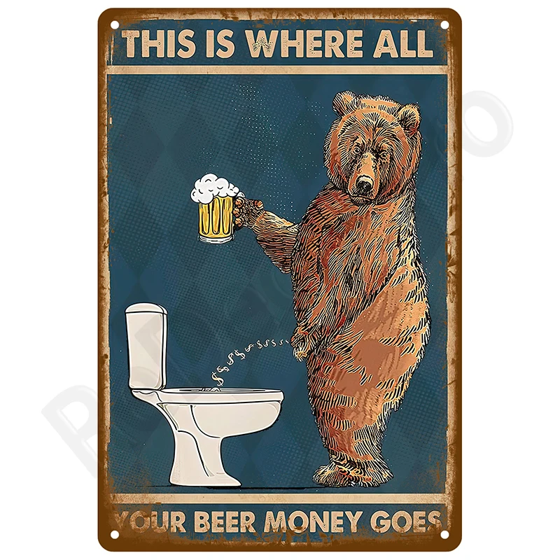 

Ретро жестяная вывеска для интерьера