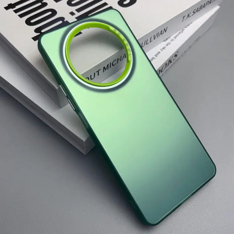 Чехол для телефона Huawei Mate 50 Pro 50e матовый цветной бампер с лазерным рисунком