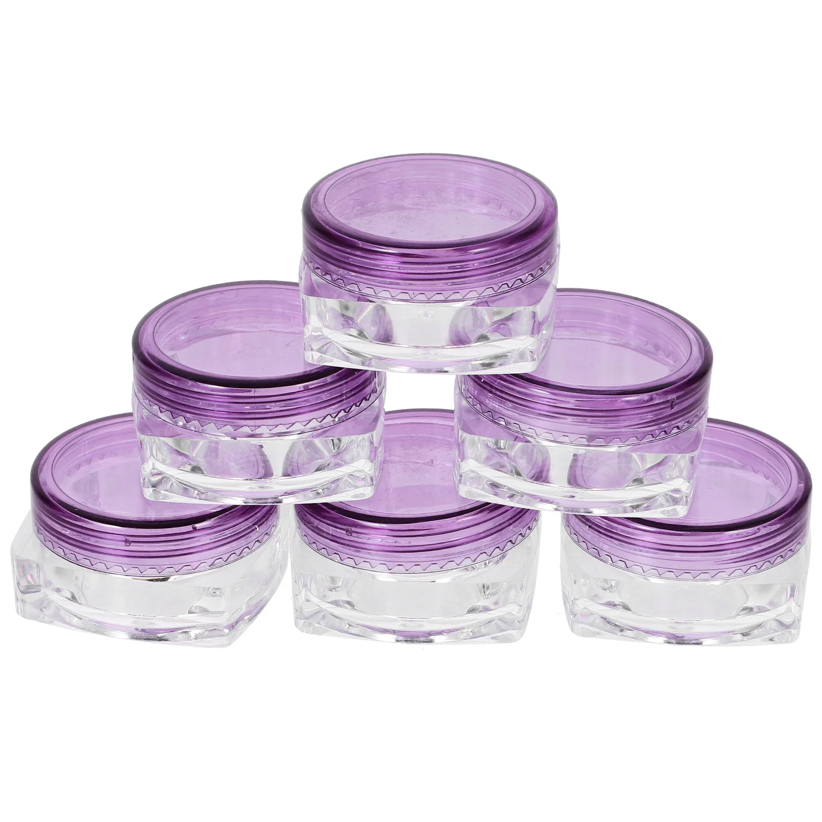 

24 pcs Small Cream Container Travel Cream Jars Refillable Cream Jars Empty Cream Containers with Lids