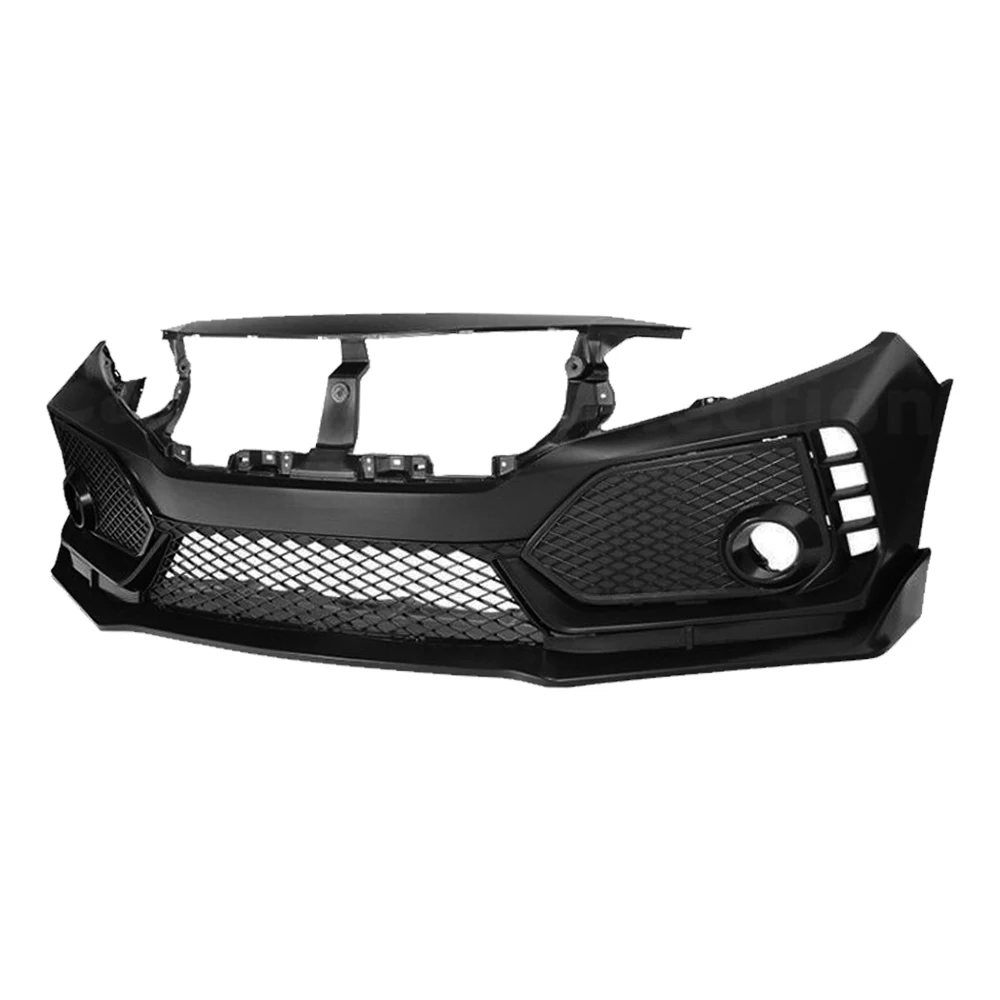 

US Stock 10thgen civic front bumper Type-R For bodykit 2016-2020 Front Bumper ABS Car Accessories