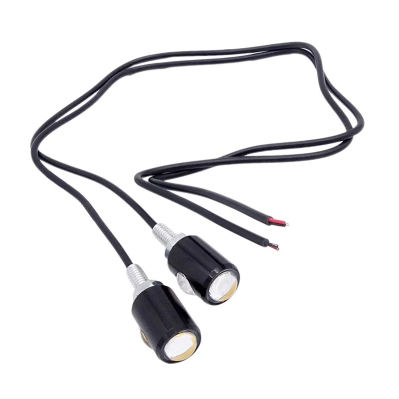 

3W 12V LED Car Motorcycle Eagle Eye Backup Light Fog Driving Lamp Universal 2pcs
