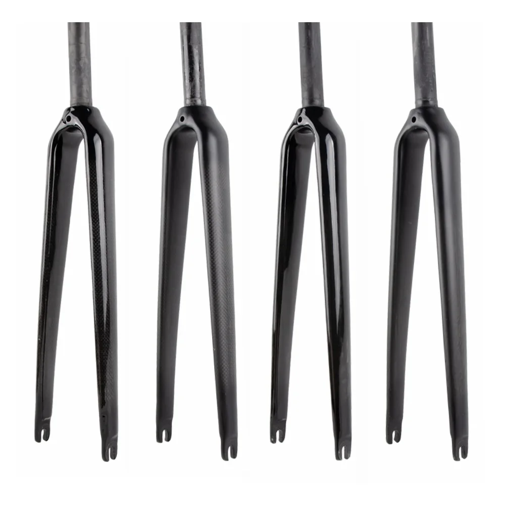 

Full Carbon Fibre Road Bike Fork 700C Fork Bicycle Road Parts V Brake Steerer Tube Diameter 25.4mm Carbo 3K or UD