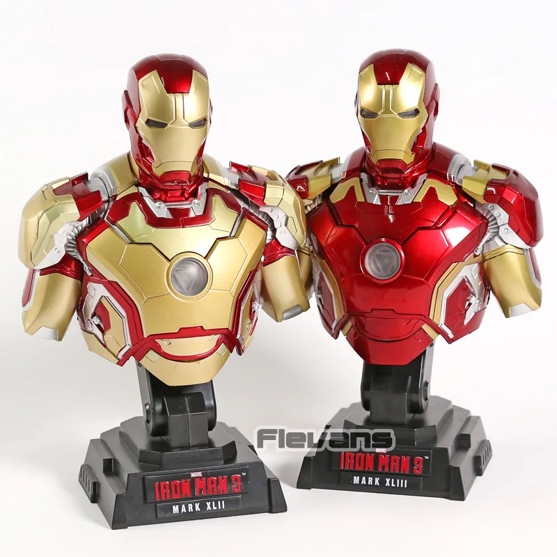 Фигурка Железный человек 3 Марк VII XLIII XLII MK7 42 43 раздельная Edtion масштаб 1/4 коллекционный бюст ПВХ фигурка модель игрушка