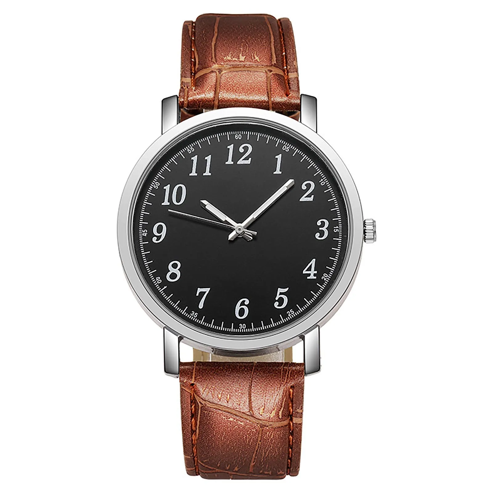 Men Watches 2023 Luxury Fashion Design Leather Watch Digital Quartz Temperament Men's Watch Gift Montre Homme Relogio Masculino