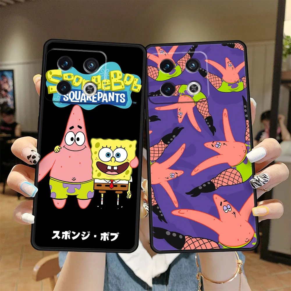 

Back Case Funda for OnePlus 9R 8 Pro Nord 2 5G 10 Pro 7T 9RT 9 8T 5G Nord 5G N100 N10 N200 Phone SpongeBobs Patrick Star TPU