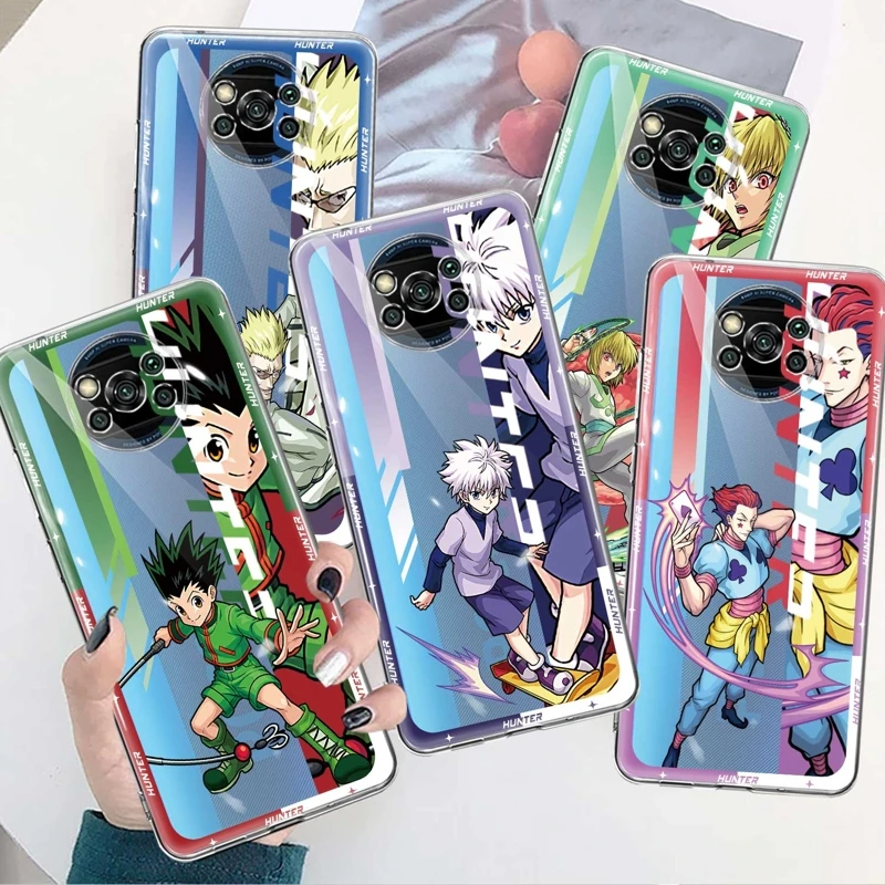 

Чехол HUNTER×HUNTER для Xiaomi Mi M5 11T 5G 11 Lite M5s POCO X3 NFC 13 12T Pro POCO M3 Note 10 12X 10T 9T