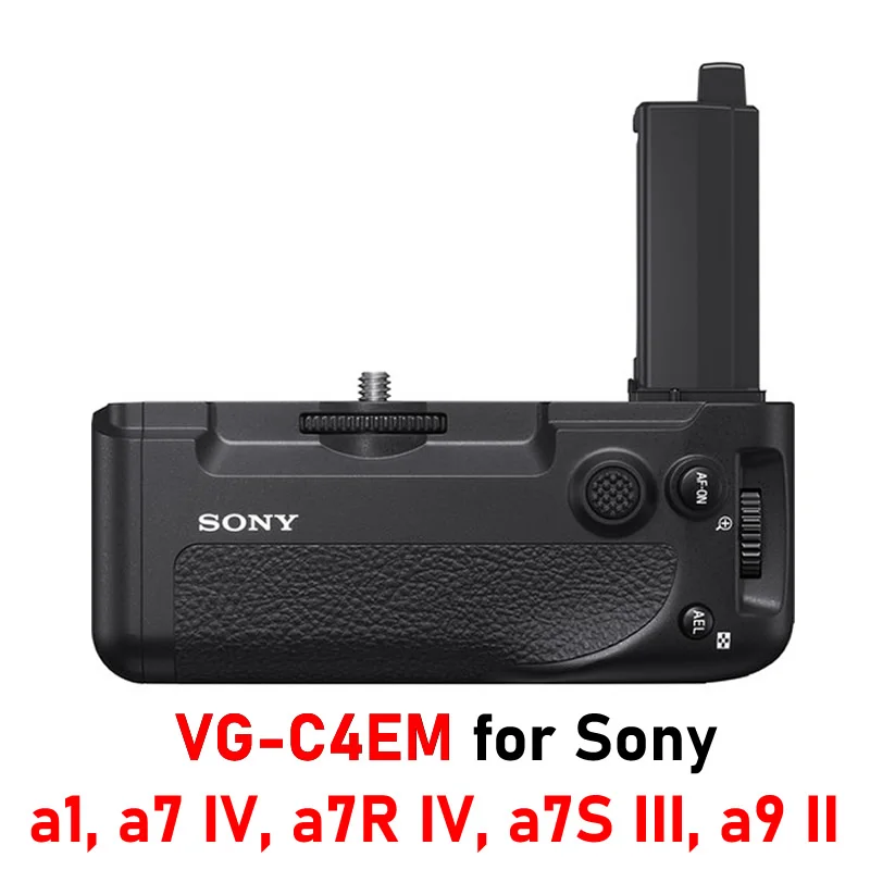 New Original VG-C4EM Vertical Grip for Sony Alpha 1, a7 IV, a7M4, a7RM4, a7R IV, a7S III, a9 II Cameras main product image