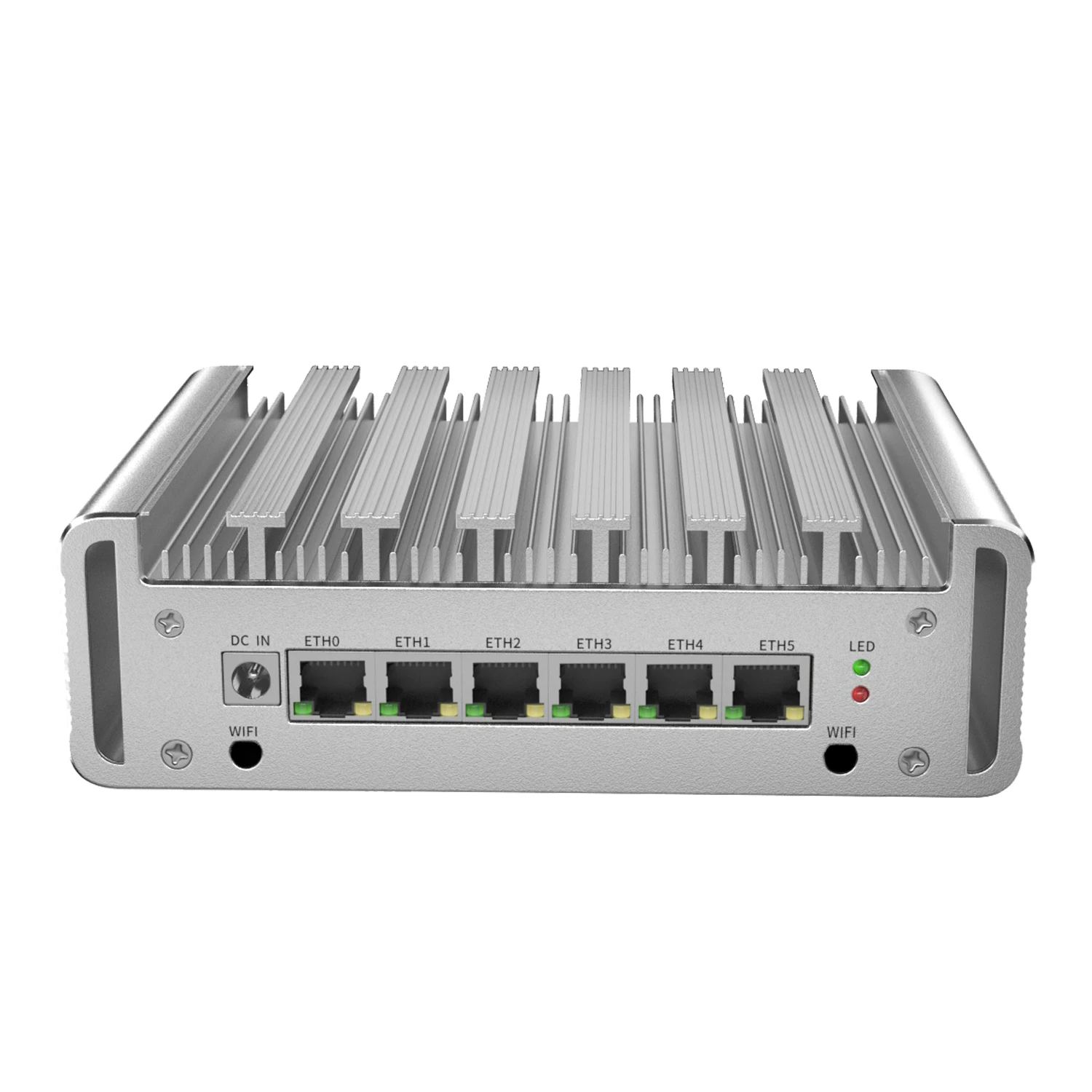 Soft Router 6 Intel LAN Fanless Pfsense Mini PC Intel Core I7-10510U DDR4 Ram 4G AES-NI Linux Firewall PC  Network Server ESXI