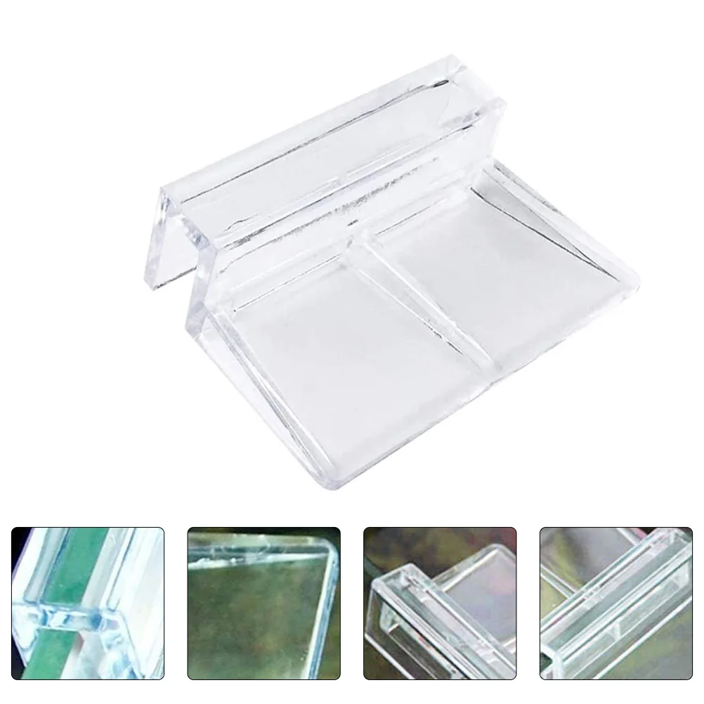 

Aquarium Lid Tank Fish Cover Clips Support Clip Holder Glass Rimless Shelf Supplies Acrylic Aquariums Bracket Universalframe