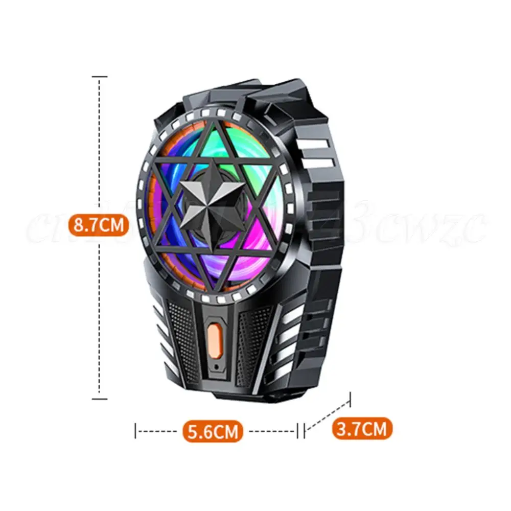 X112 Перезаряжаемый Мини-охладитель Для Телефона Мощный Радиатор Воздушного