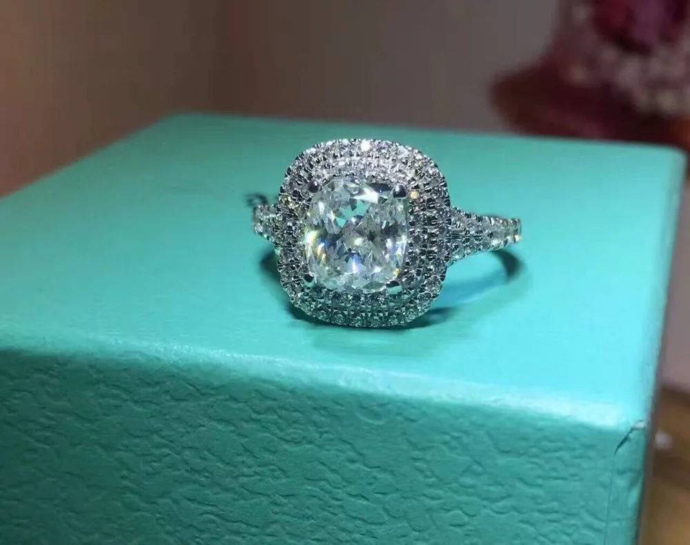 

Роскошное качественное обручальное кольцо TR523 в размере 2 карата для женщин