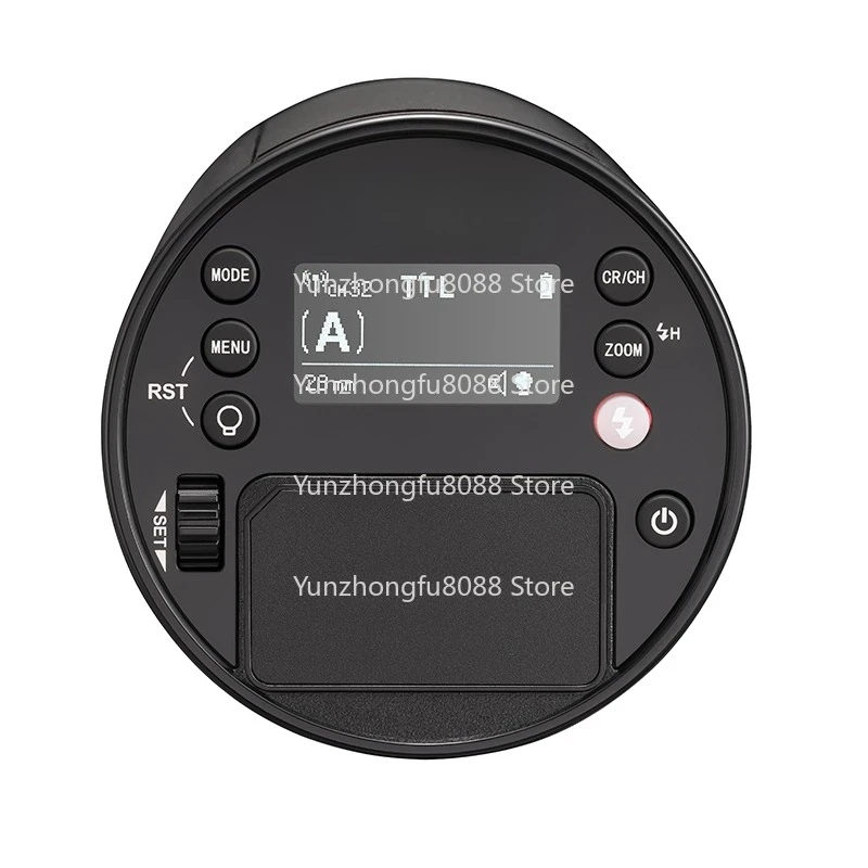 Фото Godox AD100pro 100 Вт 2,4G TTL вспышка для фотосъемки 1/8000 Карманная вспышка из высокоскоростной стали с литиевой батареей емкостью 2600 мАч №2