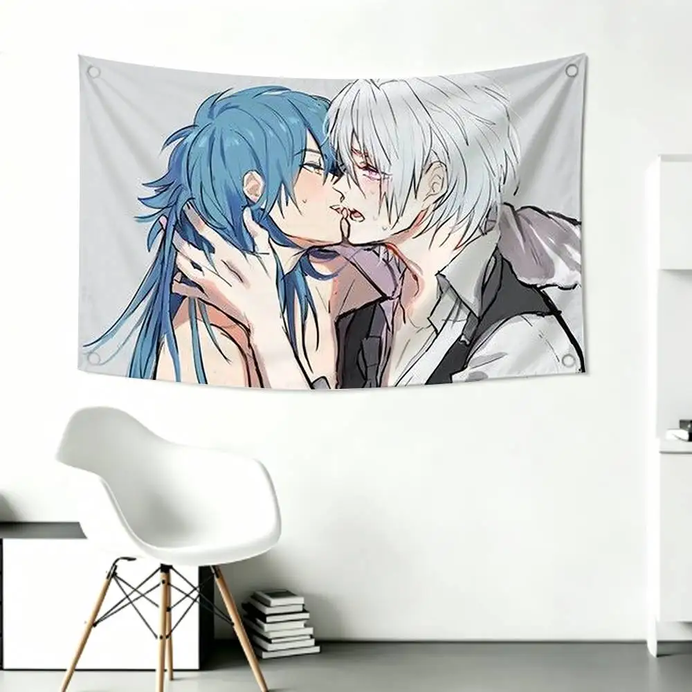 Флаг-баннер COOL D-DRAMAtical Murder Clear Aoba для декора стен, спальни, дома и улицы (art.: 3920dbde5acc6) - 3920dbde5acc6