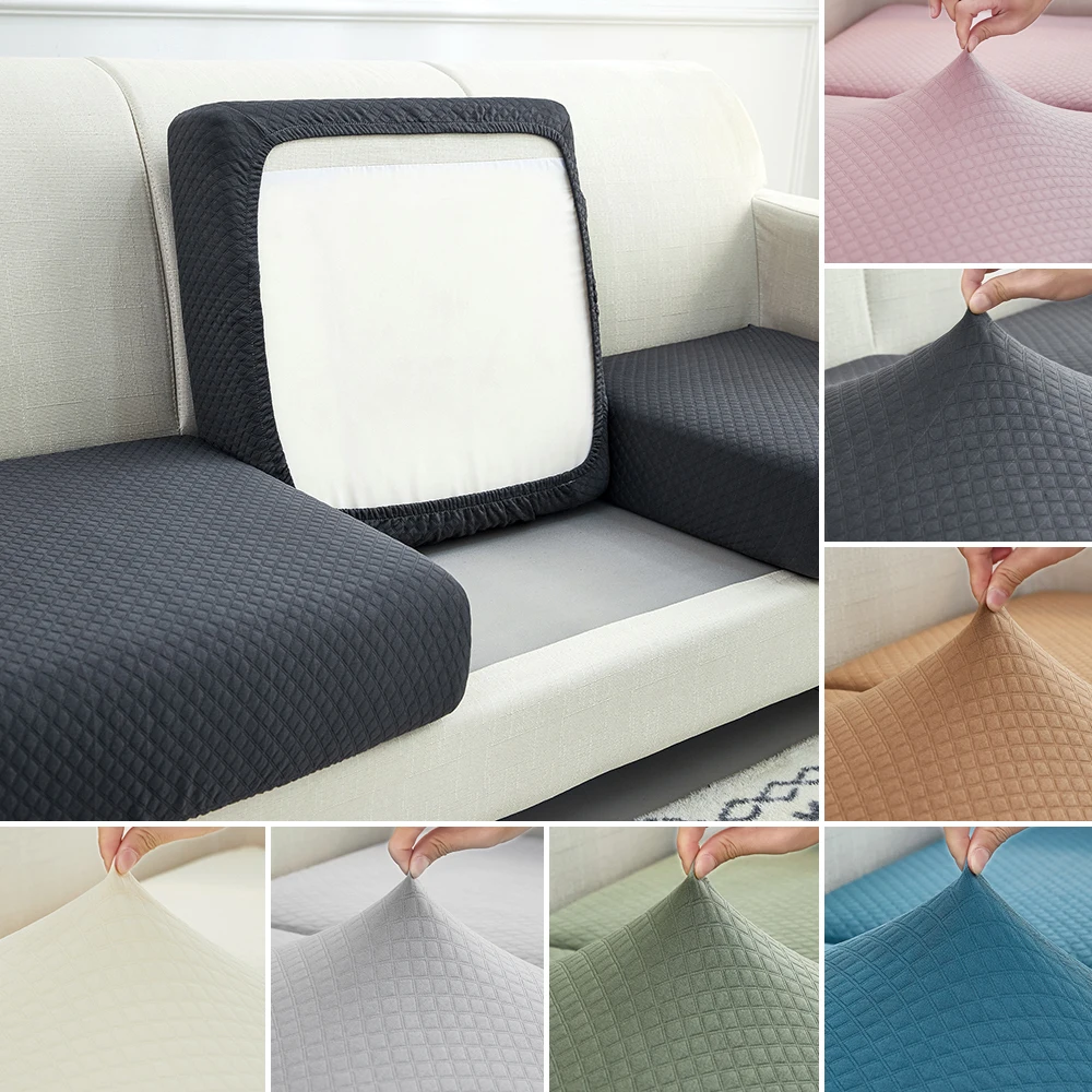 

Плотный эластичный чехол для дивана, жаккардовый чехол с ромбами для дивана, стирающиеся Индивидуальные наволочки для гостиной, осенний Де...