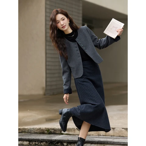 Vimly женский костюм серый