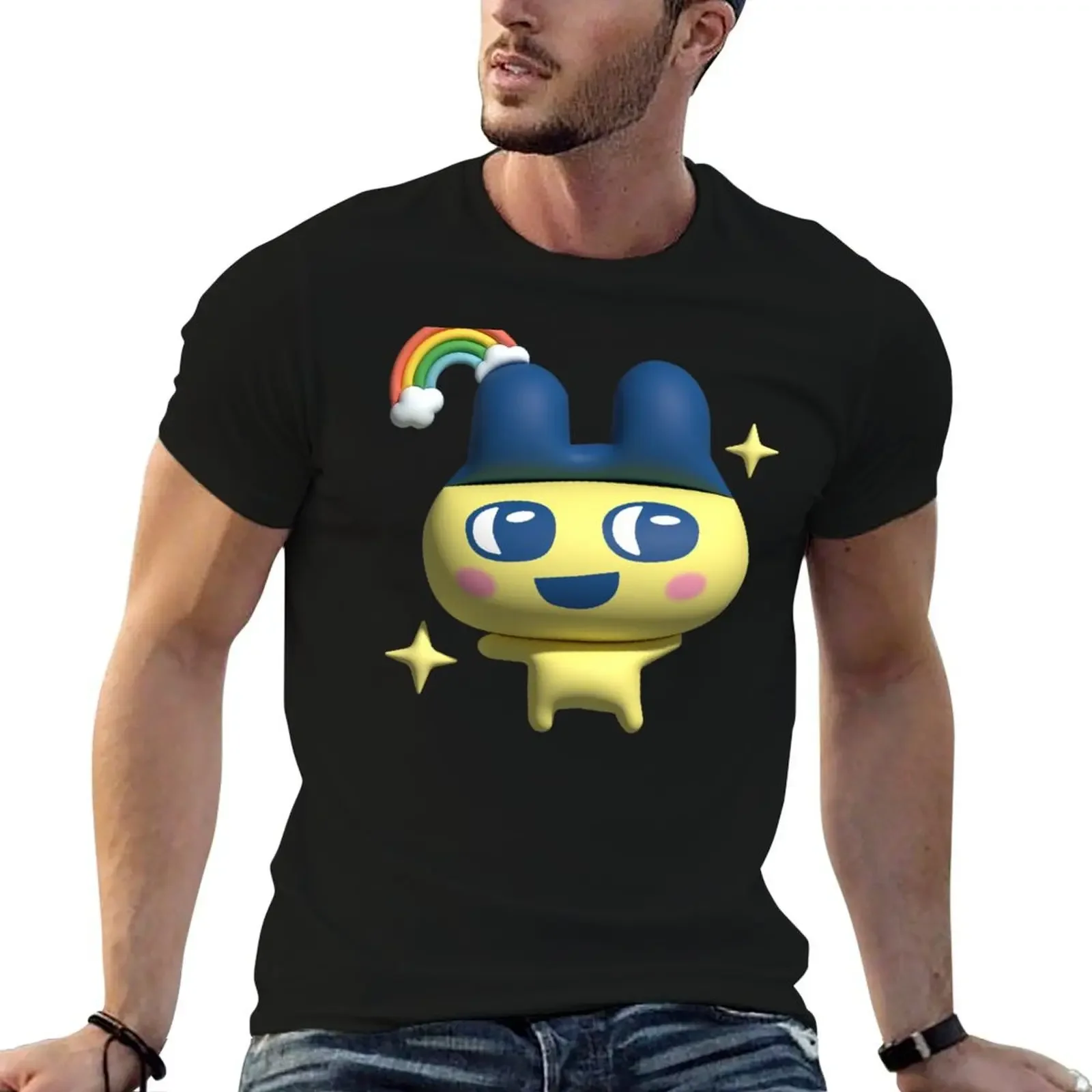 Фото Mametchi 3D Puffy Look T-Shirt funny meme t-shirts for a boy t shirts for men graphic №1