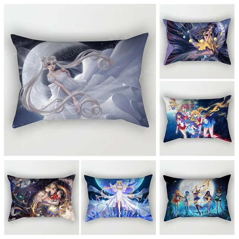 

Диванная подушка в стиле Нордического аниме для домашнего декора, 30*50 см
