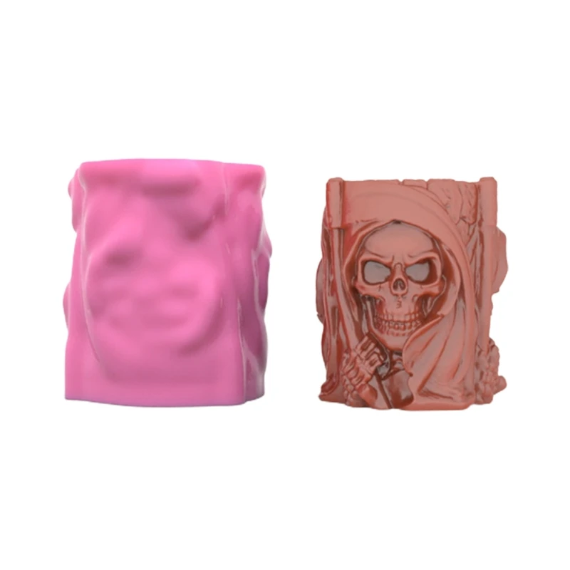 

Форма для рукоделия, Череп, цветочный горшок, держатель для ручек, форма для рукоделия, изготовление ювелирных изделий своими руками