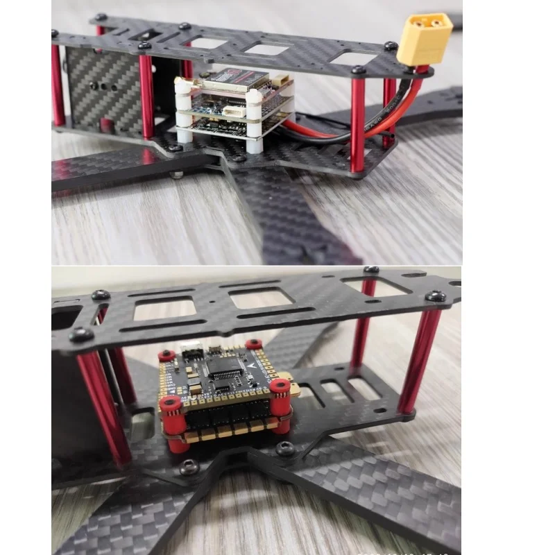 DIY Mini Drone Frame Kits QAV-R 220 FPV 3K из чистого углеродного волокна Cross Racing Quadcopter мм QAV220 QAV250