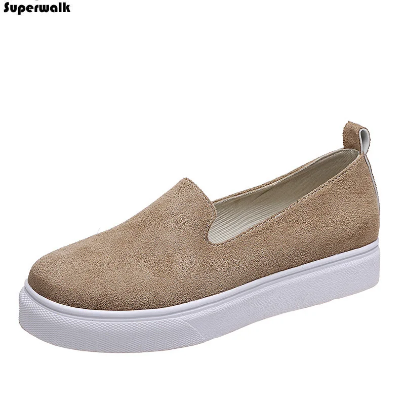 

Women Loafers Shoes Flat Shoes 2021 Slip-on Flats Oxfords Women's Sneakers Canvas Platform Vulcanized Shoes Ladies Causal New