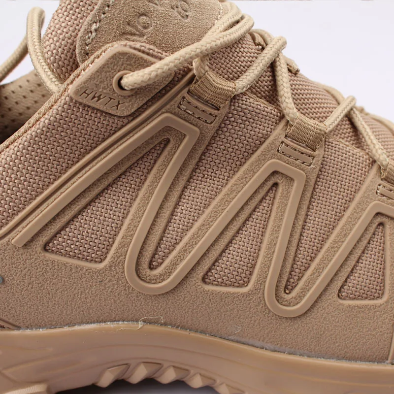 2022new Desert Combat Boots Hiking Shoes Short Sand Outdoor Shoes Men's Red Spider Combat Boots Mesh (Air mesh)  Rubber