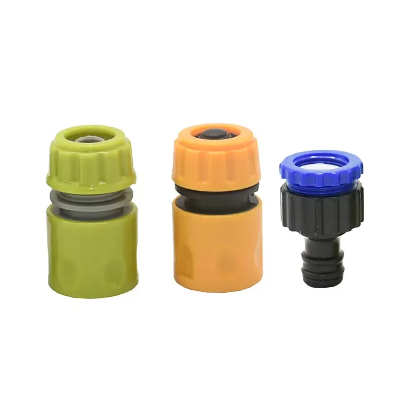 

hose Quick Coupling Kit to G1/2 G3/4 Female Stop Water Connectors Hose Fittings for Water Gun Garden irrigation 1 Set