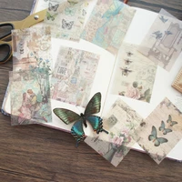 68cm 30pcs illustrations in fairy tales book design paper as creative craft onion skin paper background scrapbooking diy use
