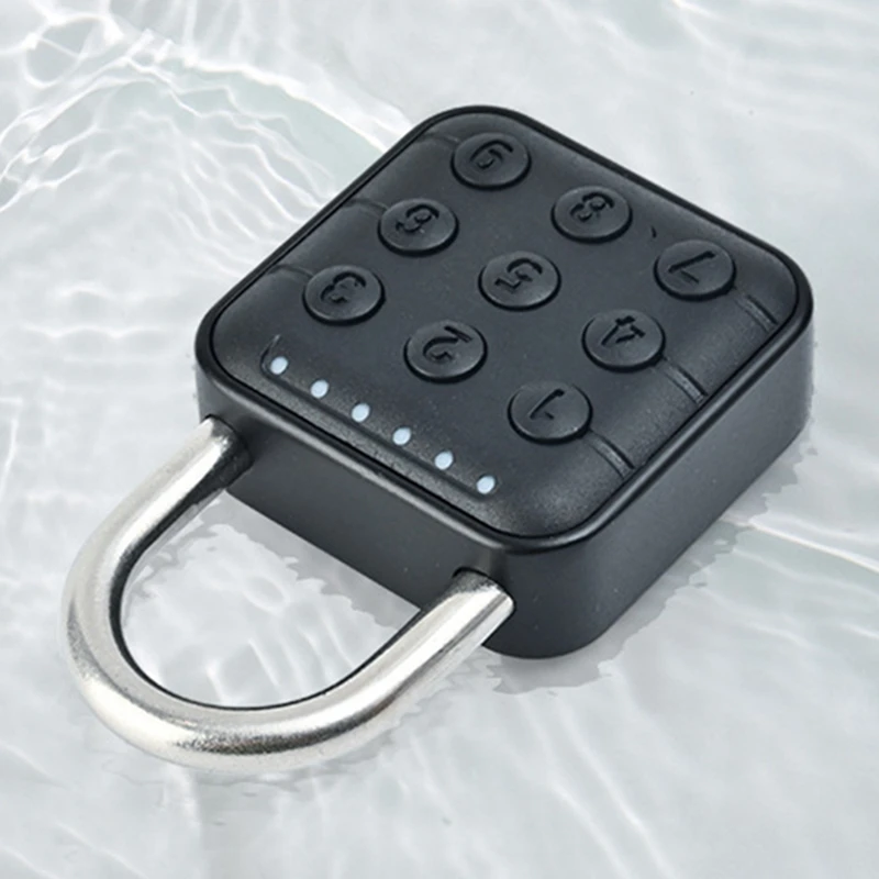 Навесной замок Tuya с паролем электронный без ключа быстрая разблокировка