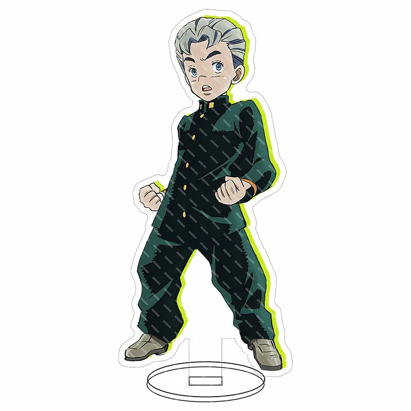 Фото Акриловая фигурка JOJO's Bizarre Adventure Non Diamond Dongfang Zhanzhu Guangse Kanghong Village Yitai, модные игрушки в стиле Y2K, аниме №2
