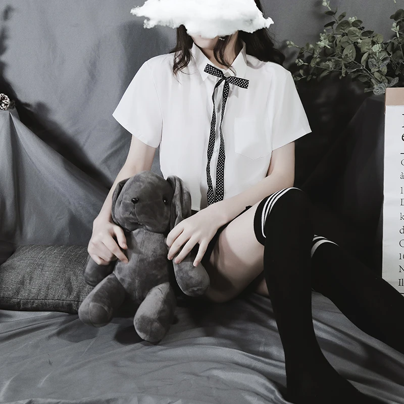 Женский сексуальный костюм японская Школьная Девочка комбинация эротический