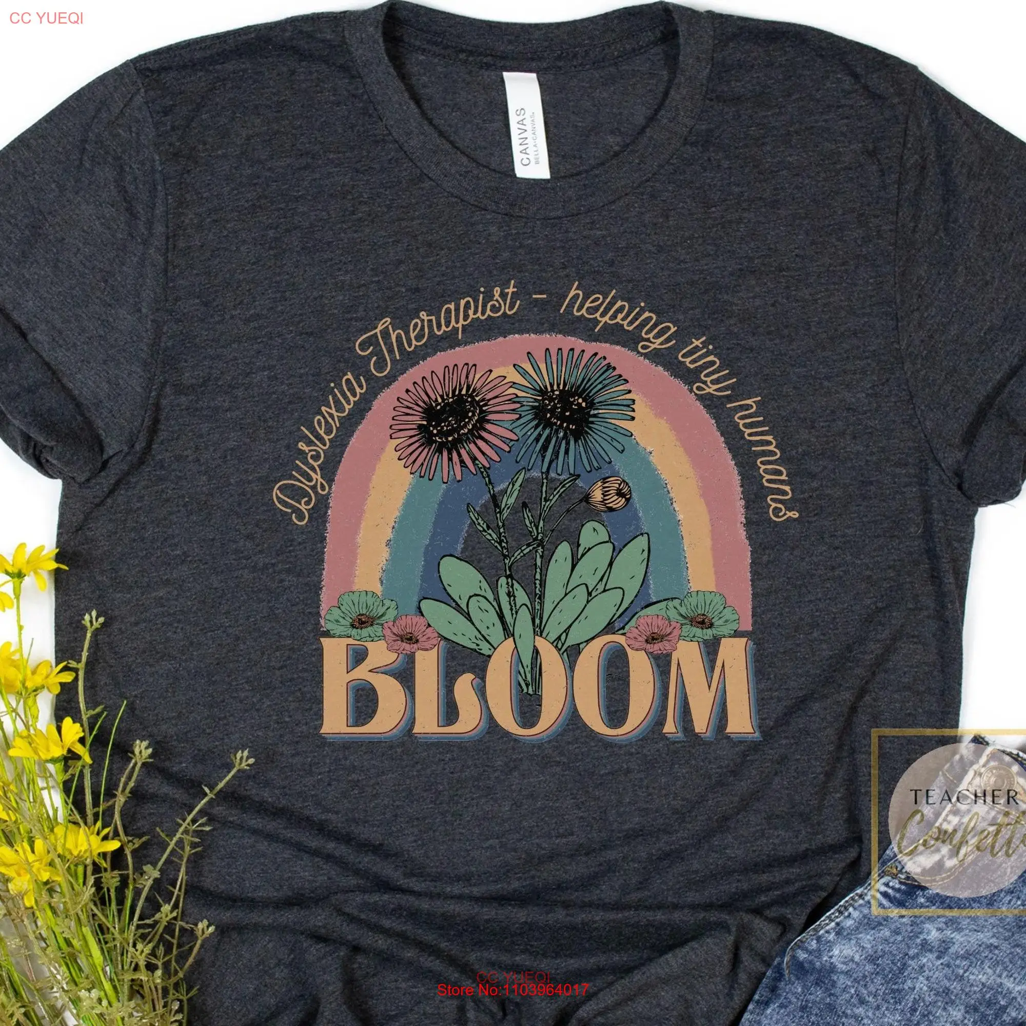 Футболка с длинным или коротким рукавом Dyslexia Therap