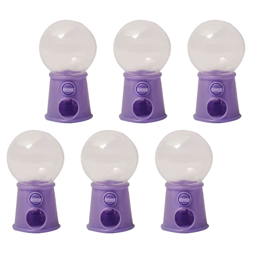 6 шт. мини-машина Gumball Gumballs игрушки машины для детей торговые конфеты пластиковые