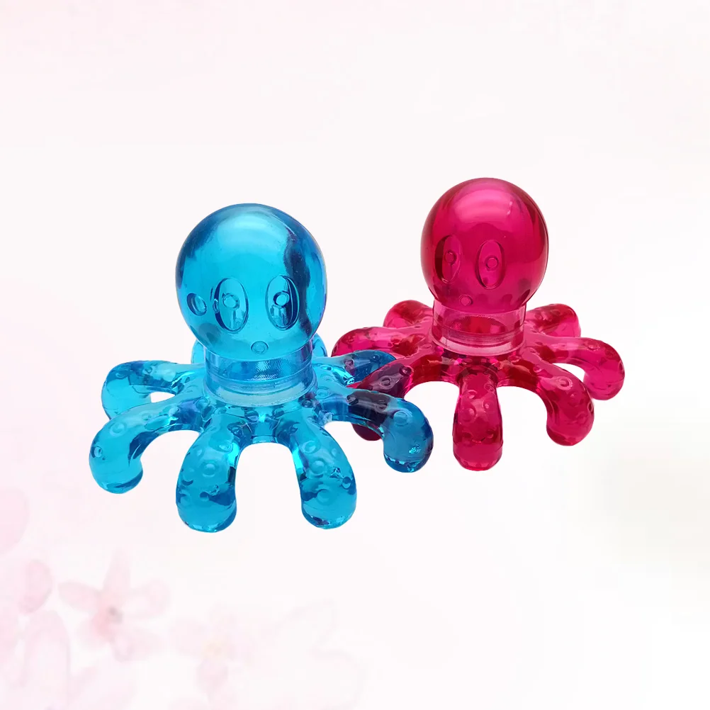 

Head Scalp Octopus Vibration Headaches Protable Relieve Claw Manual Scratcher Handheld Therapeutic Hand Held