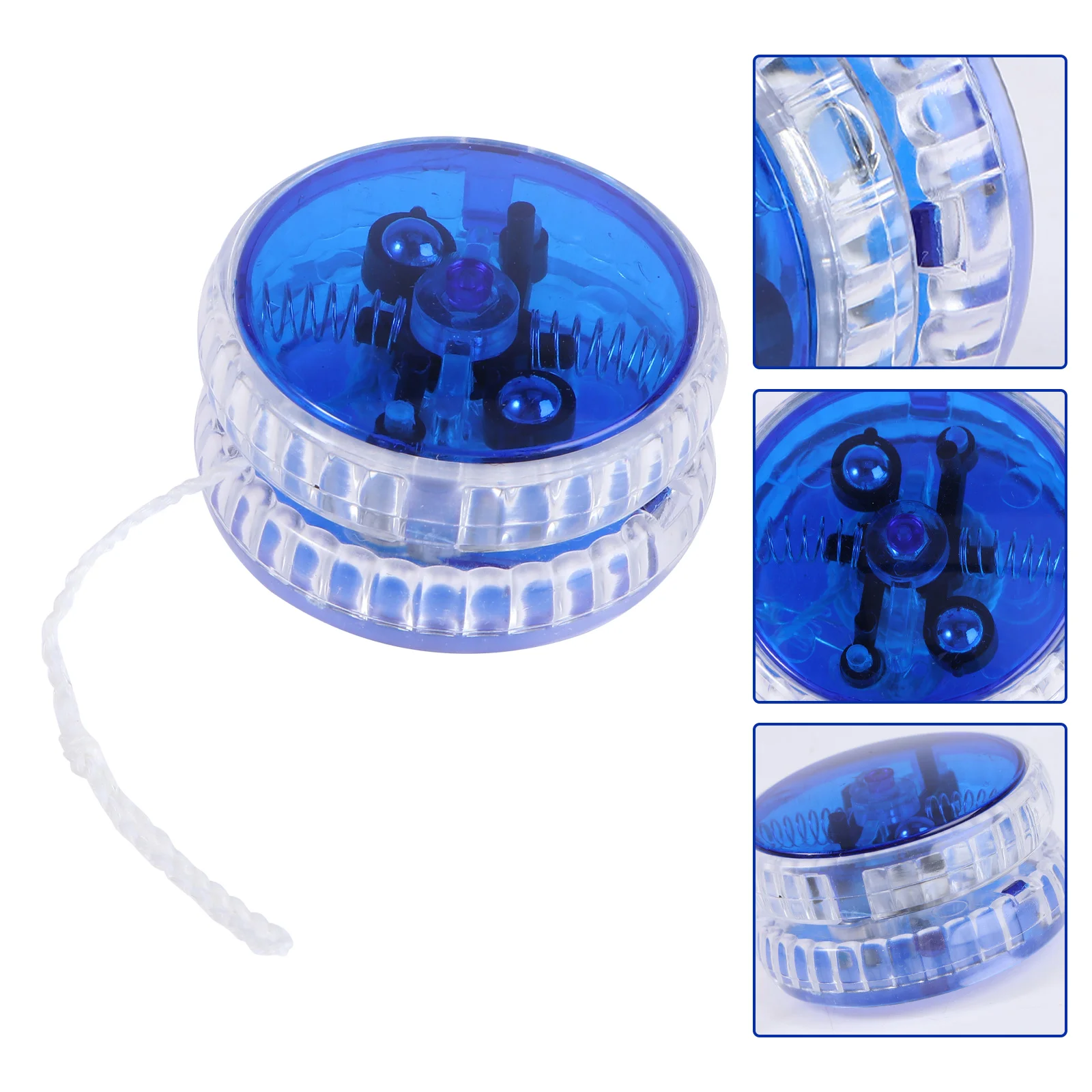 

Led Light Responsive Yoyo Entertaining Yoyo for Beginner Party Favors Blue Bright